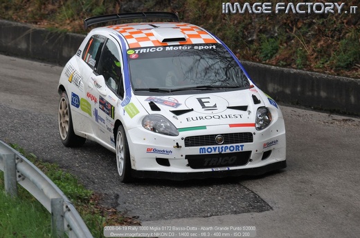 2008-04-19 Rally 1000 Miglia 0172 Basso-Dotta - Abarth Grande Punto S2000